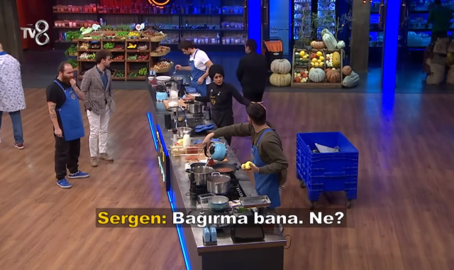 MasterChef All Star'da Sergen ve Esra birbirine girdi